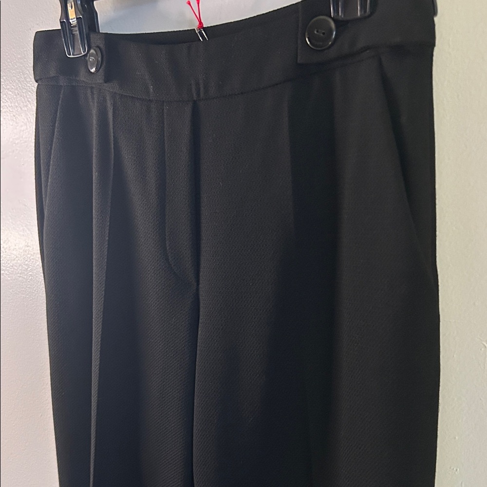 New HUGO Himonie-1 Black Slim Fit Tapered Dress Pants Slacks Trousers - Picture 6 of 14